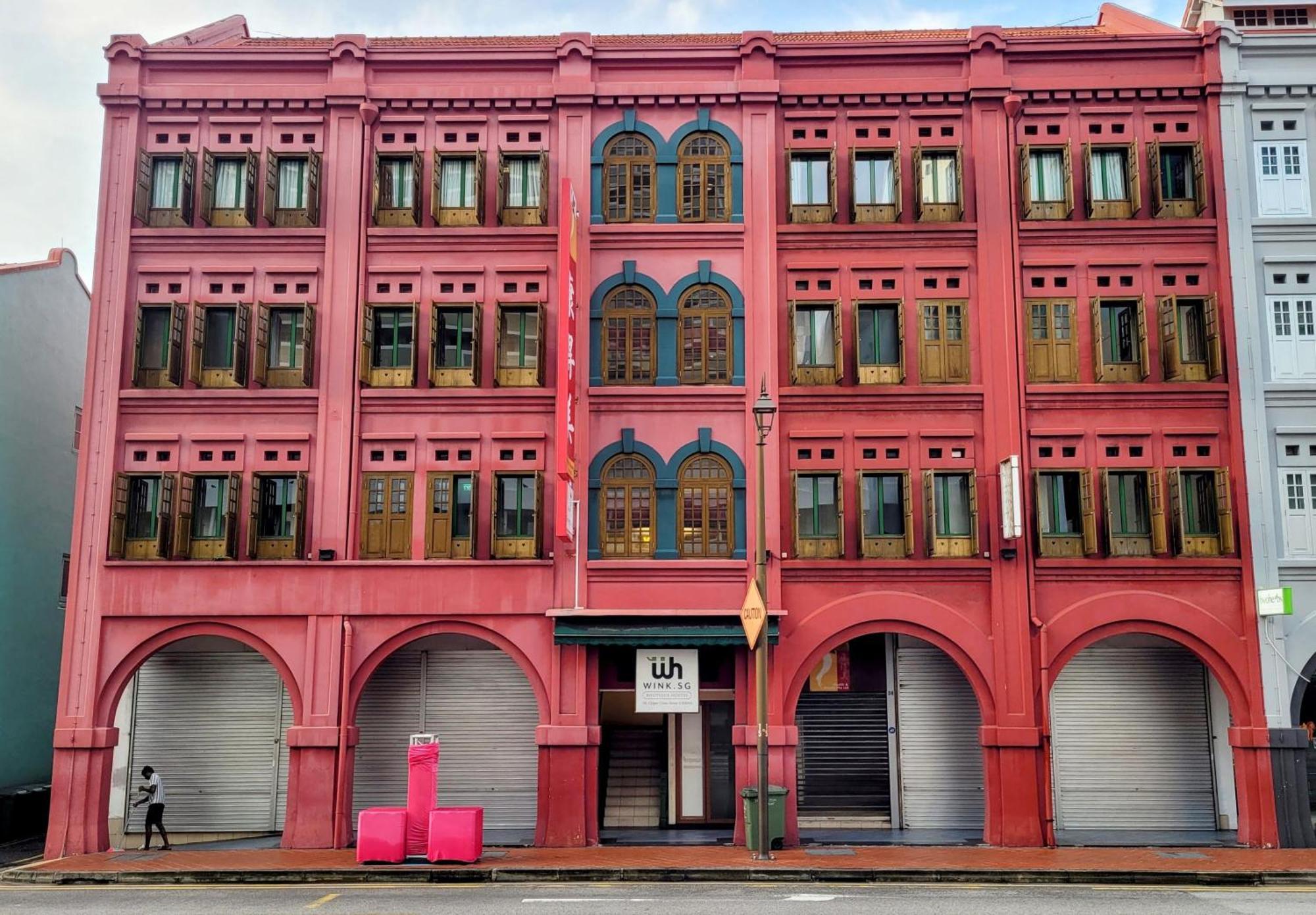 Hotel Wink At Upper Cross Street Singapur Exterior foto